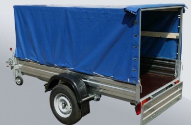 Прицеп бортовой для перевозки строительного листового материала и других грузов