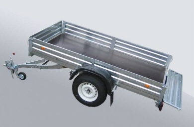 Прицеп бортовой для перевозки строительного листового материала и других грузов